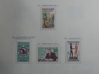 Weltweit Zwei Schwarten mit deut. Gebieten, franz. Kolonien usw. in Binde #MA461