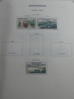 Weltweit Zwei Schwarten mit deut. Gebieten, franz. Kolonien usw. in Binde #MA461