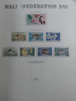 Weltweit Zwei Schwarten mit deut. Gebieten, franz. Kolonien usw. in Binde #MA461