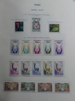 Weltweit Zwei Schwarten mit deut. Gebieten, franz. Kolonien usw. in Binde #MA461