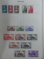 Weltweit Zwei Schwarten mit deut. Gebieten, franz. Kolonien usw. in Binde #MA461