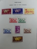 Weltweit Zwei Schwarten mit deut. Gebieten, franz. Kolonien usw. in Binde #MA461