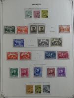 Weltweit Zwei Schwarten mit deut. Gebieten, franz. Kolonien usw. in Binde #MA461