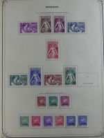 Weltweit Zwei Schwarten mit deut. Gebieten, franz. Kolonien usw. in Binde #MA461