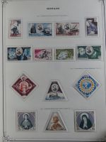 Weltweit Zwei Schwarten mit deut. Gebieten, franz. Kolonien usw. in Binde #MA461