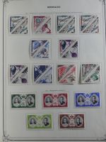 Weltweit Zwei Schwarten mit deut. Gebieten, franz. Kolonien usw. in Binde #MA461