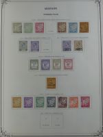 Weltweit Zwei Schwarten mit deut. Gebieten, franz. Kolonien usw. in Binde #MA461