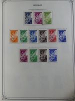 Weltweit Zwei Schwarten mit deut. Gebieten, franz. Kolonien usw. in Binde #MA461