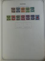 Weltweit Zwei Schwarten mit deut. Gebieten, franz. Kolonien usw. in Binde #MA461