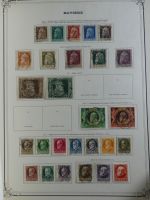 Weltweit Zwei Schwarten mit deut. Gebieten, franz. Kolonien usw. in Binde #MA461