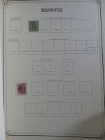 Weltweit Zwei Schwarten mit deut. Gebieten, franz. Kolonien usw. in Binde #MA461