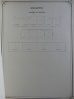 Weltweit Zwei Schwarten mit deut. Gebieten, franz. Kolonien usw. in Binde #MA461