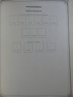 Weltweit Zwei Schwarten mit deut. Gebieten, franz. Kolonien usw. in Binde #MA461