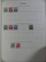 Weltweit Zwei Schwarten mit deut. Gebieten, franz. Kolonien usw. in Binde #MA461