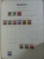 Weltweit Zwei Schwarten mit deut. Gebieten, franz. Kolonien usw. in Binde #MA461