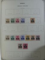 Weltweit Zwei Schwarten mit deut. Gebieten, franz. Kolonien usw. in Binde #MA461