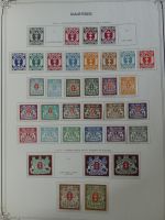 Weltweit Zwei Schwarten mit deut. Gebieten, franz. Kolonien usw. in Binde #MA461