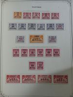 Weltweit Zwei Schwarten mit deut. Gebieten, franz. Kolonien usw. in Binde #MA461