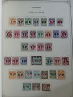 Weltweit Zwei Schwarten mit deut. Gebieten, franz. Kolonien usw. in Binde #MA461