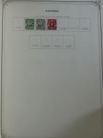 Weltweit Zwei Schwarten mit deut. Gebieten, franz. Kolonien usw. in Binde #MA461