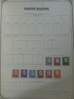 Weltweit Zwei Schwarten mit deut. Gebieten, franz. Kolonien usw. in Binde #MA461