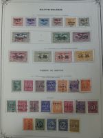 Weltweit Zwei Schwarten mit deut. Gebieten, franz. Kolonien usw. in Binde #MA461