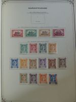 Weltweit Zwei Schwarten mit deut. Gebieten, franz. Kolonien usw. in Binde #MA461