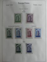 Europa Cept 1956-1971 ** besammelt in Leuchtturm Vorduckalben #MA462