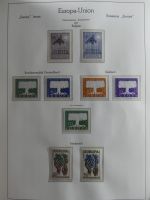 Europa Cept 1956-1971 ** besammelt in Leuchtturm Vorduckalben #MA462