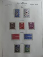 Europa Cept 1956-1971 ** besammelt in Leuchtturm Vorduckalben #MA462