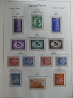 Europa Cept 1956-1971 ** besammelt in Leuchtturm Vorduckalben #MA462