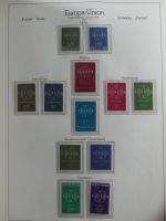 Europa Cept 1956-1971 ** besammelt in Leuchtturm Vorduckalben #MA462