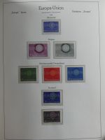 Europa Cept 1956-1971 ** besammelt in Leuchtturm Vorduckalben #MA462