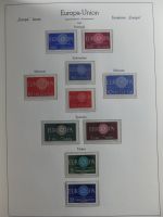 Europa Cept 1956-1971 ** besammelt in Leuchtturm Vorduckalben #MA462