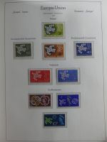 Europa Cept 1956-1971 ** besammelt in Leuchtturm Vorduckalben #MA462