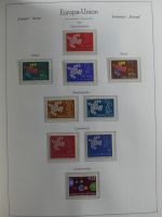 Europa Cept 1956-1971 ** besammelt in Leuchtturm Vorduckalben #MA462