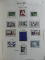 Europa Cept 1956-1971 ** besammelt in Leuchtturm Vorduckalben #MA462