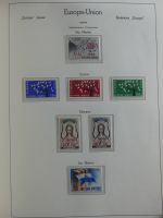 Europa Cept 1956-1971 ** besammelt in Leuchtturm Vorduckalben #MA462