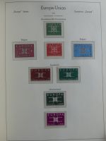 Europa Cept 1956-1971 ** besammelt in Leuchtturm Vorduckalben #MA462