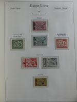 Europa Cept 1956-1971 ** besammelt in Leuchtturm Vorduckalben #MA462