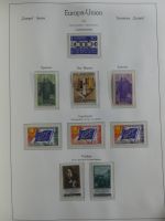 Europa Cept 1956-1971 ** besammelt in Leuchtturm Vorduckalben #MA462