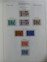 Europa Cept 1956-1971 ** besammelt in Leuchtturm Vorduckalben #MA462