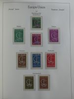 Europa Cept 1956-1971 ** besammelt in Leuchtturm Vorduckalben #MA462