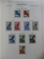 Europa Cept 1956-1971 ** besammelt in Leuchtturm Vorduckalben #MA462