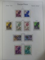 Europa Cept 1956-1971 ** besammelt in Leuchtturm Vorduckalben #MA462