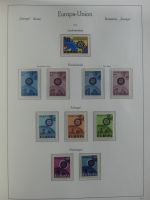 Europa Cept 1956-1971 ** besammelt in Leuchtturm Vorduckalben #MA462