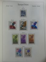 Europa Cept 1956-1971 ** besammelt in Leuchtturm Vorduckalben #MA462