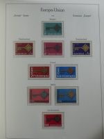 Europa Cept 1956-1971 ** besammelt in Leuchtturm Vorduckalben #MA462