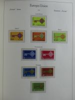 Europa Cept 1956-1971 ** besammelt in Leuchtturm Vorduckalben #MA462