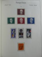 Europa Cept 1956-1971 ** besammelt in Leuchtturm Vorduckalben #MA462